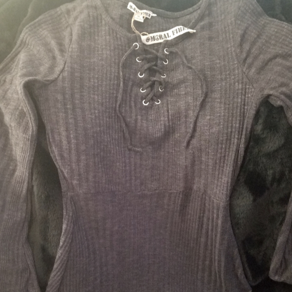 Cute ,fun & flirty bell sleeved sweater dress